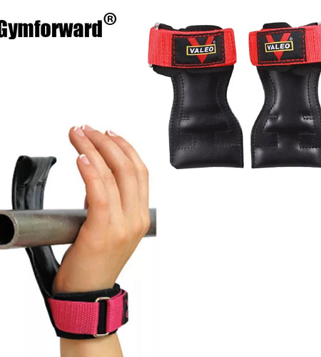 Cowhide Weight Lifting Sports Gloves Wrap Dumbbell Barbell Fitness Gym Gloves Musculation Wrist Strap Powerlifting Gym Equipment