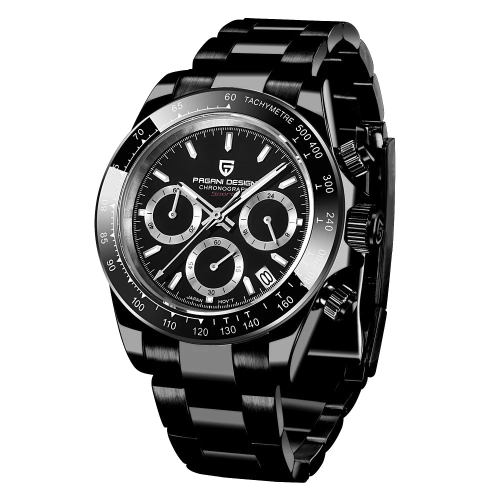 2026 New Men'S Watches Quartz Business Watch Mens Watches Top Brand Luxury Watch Men Chronograph VK63 Reloj Hombre