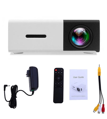 Mini Projector YG300 Pro LED Supported 1080P Full HD Portable Beamer Audio HDMI USB Video Projetor