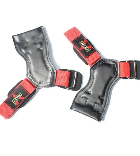 Cowhide Weight Lifting Sports Gloves Wrap Dumbbell Barbell Fitness Gym Gloves Musculation Wrist Strap Powerlifting Gym Equipment